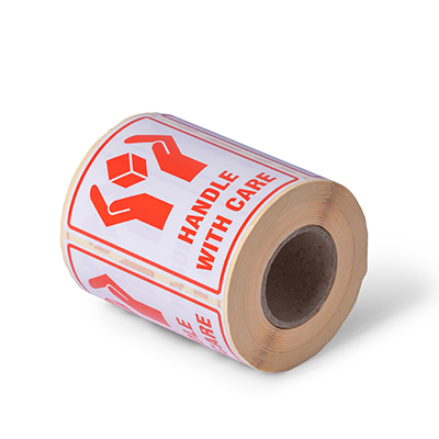 "Handle With Care" Warning Labels