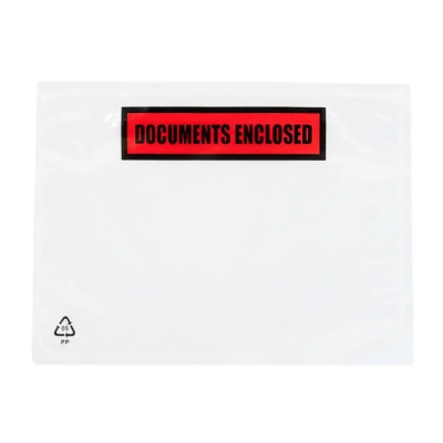 A6 Printed Documents Enclosed