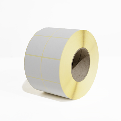 White Direct Thermal Label on 25mm core