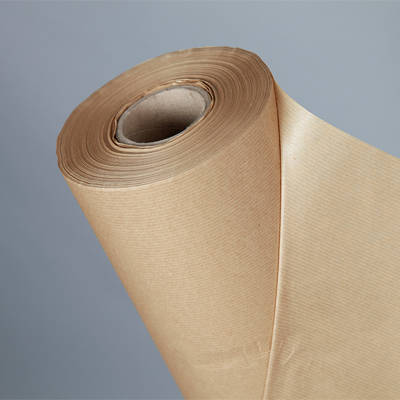 39gsm Pure Ribbed Kraft Paper Roll