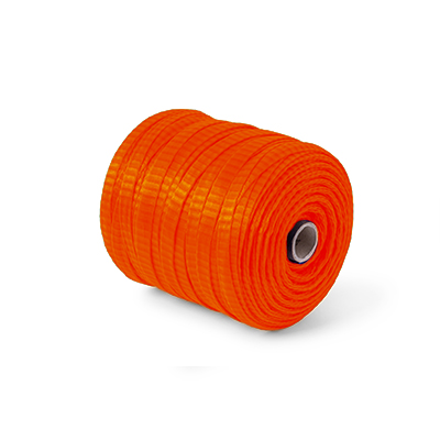 Orange Plastic Stretch Netting