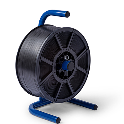 Static Strapping Dispenser for Plastic Reel Strapping